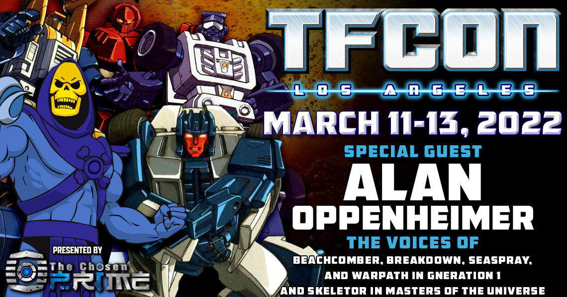 Transformers voice actor Alan Oppenheimer to attend TFcon Los Angeles 2022
