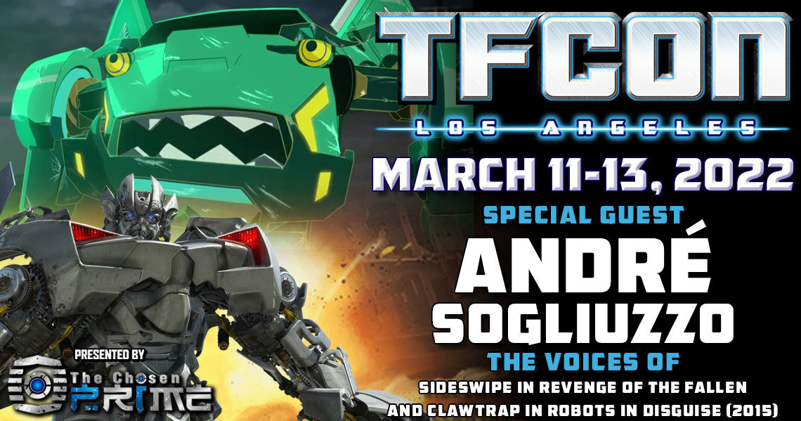 Transformers voice actor André Sogliuzzo to attend TFcon Los Angeles 2022