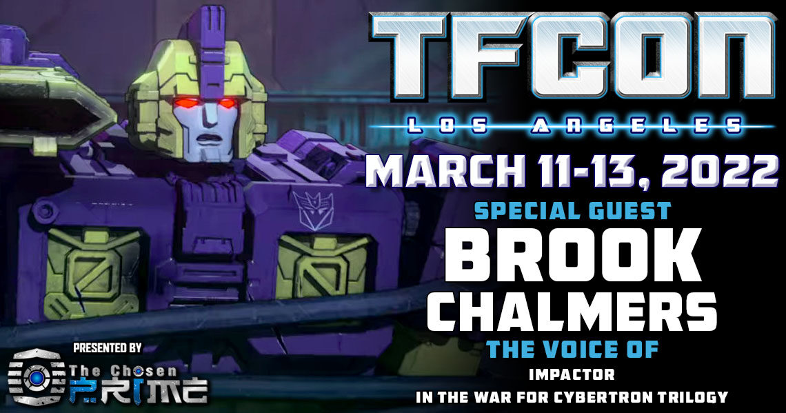 Transformers voice actor Brook Chalmers to attend TFcon Los Angeles 2022