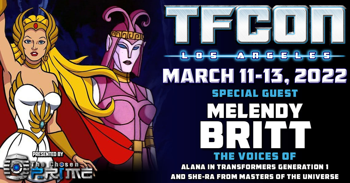 Transformers voice actor Melendy Britt to attend TFcon Los Angeles 2022