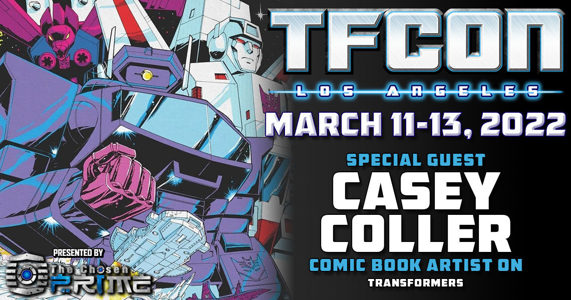 Transformers artist Casey Coller to attend TFcon Los Angeles 2022