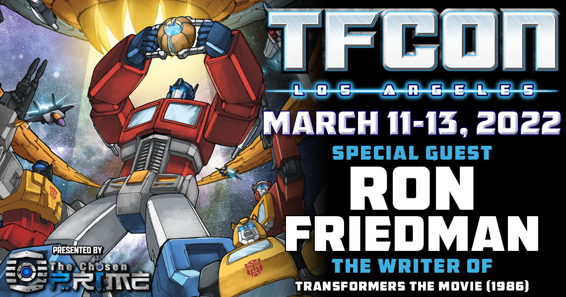 Transformers writer Ron Friedman to attend TFcon Los Angeles 2022
