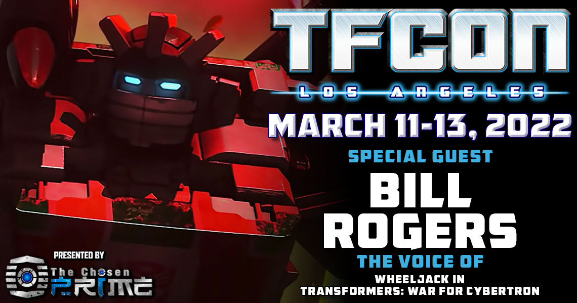 Transformers voice actor Bill Rogers to attend TFcon Los Angeles 2022