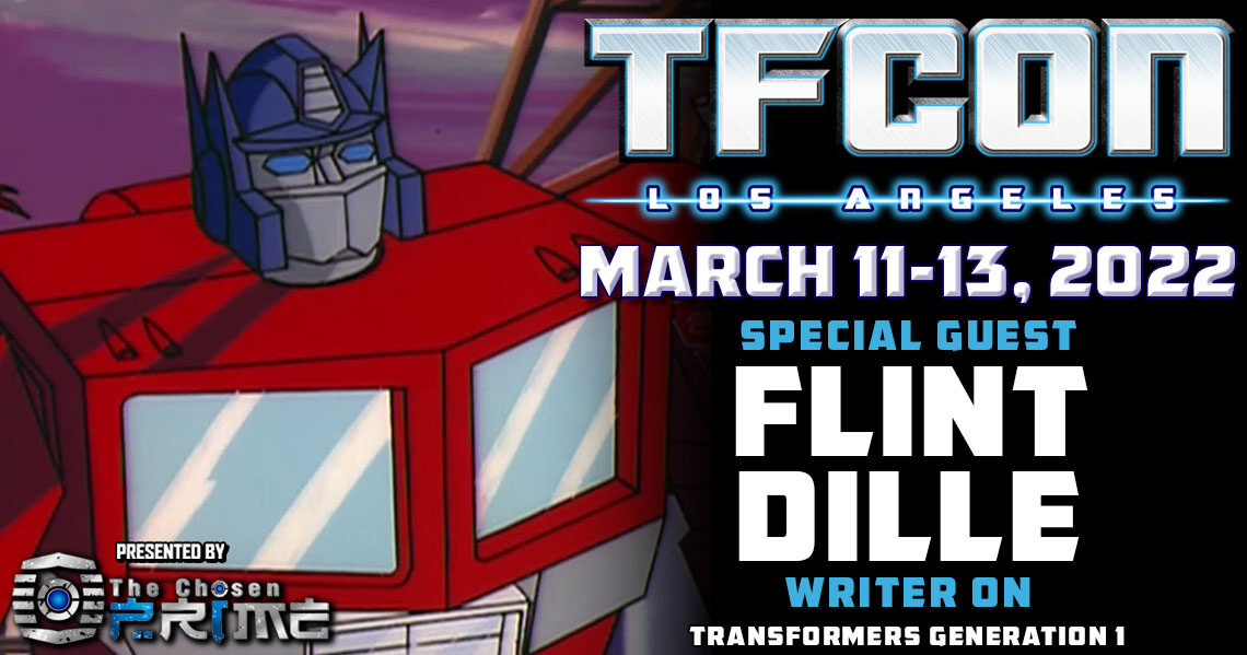 Transformers writer Flint Dille to attend TFcon Los Angeles 2022