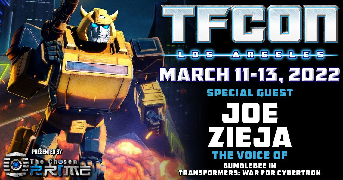 Transformers voice actor Joe Zieja to attend TFcon Los Angeles 2022