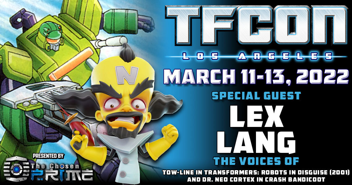 Transformers voice actor Lex Lang to attend TFcon Los Angeles 2022