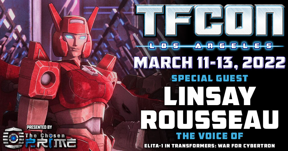 Transformers voice actor Linsay Rousseau to attend TFcon Los Angeles 2022