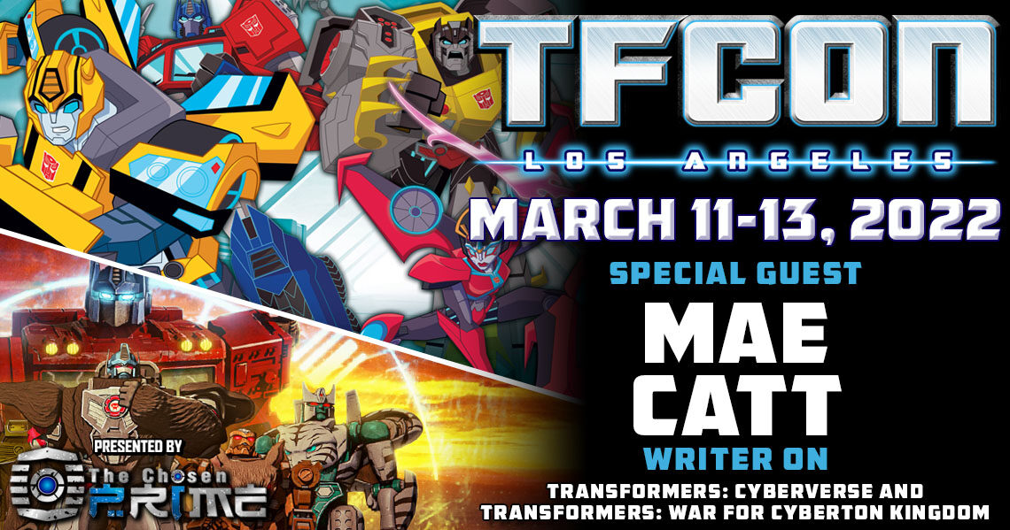 Transformers writer Mae Catt to attend TFcon Los Angeles 2022