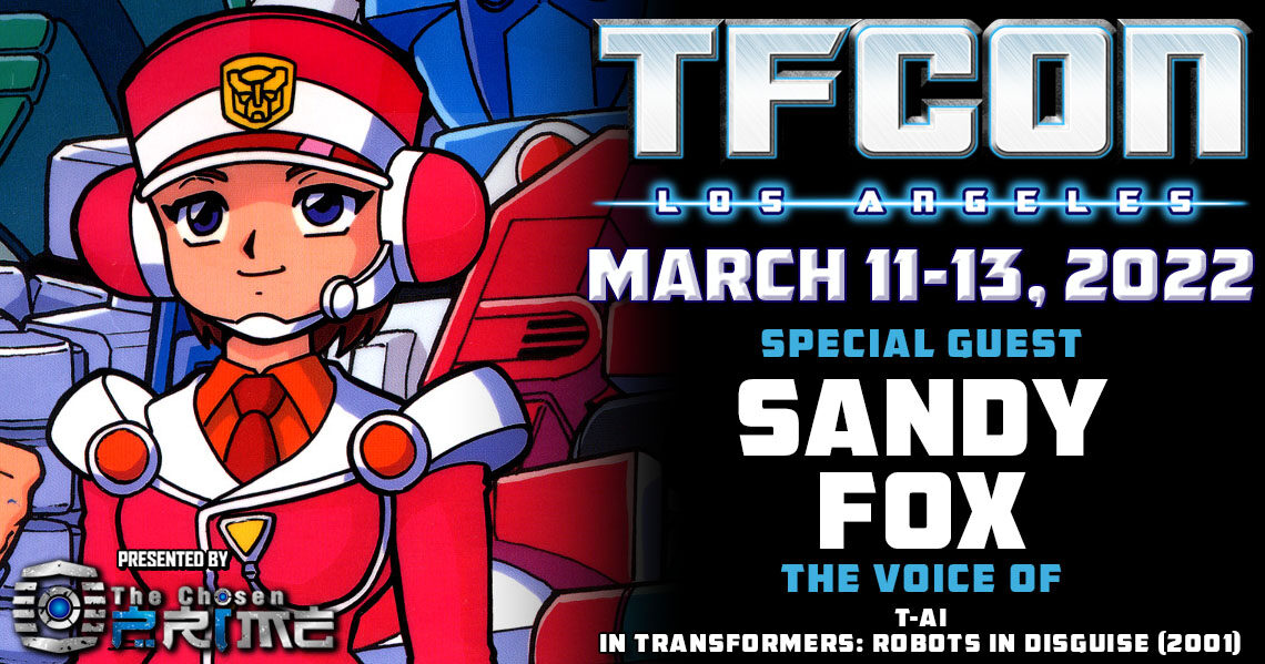 Transformers voice actor Sandy Fox to attend TFcon Los Angeles 2022