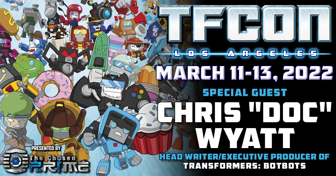 Transformers writer Chris “Doc” Wyatt to attend TFcon Los Angeles 2022