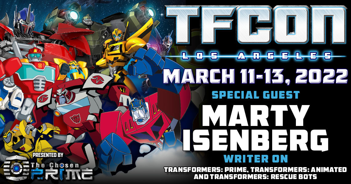 Transformers writer Marty Isenberg to attend TFcon Los Angeles 2022