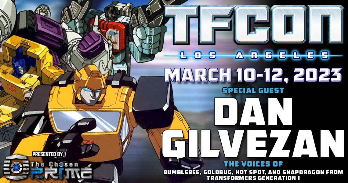 Transformers voice actor Dan Gilvezan to attend TFcon Los Angeles 2023