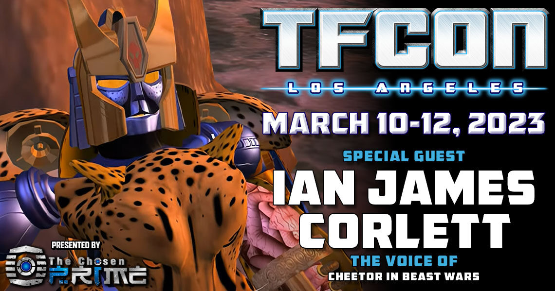 Transformers voice actor Ian James Corlett to attend TFcon Los Angeles 2023