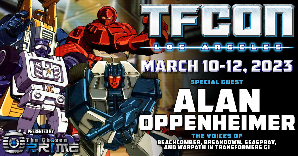 Transformers voice actor Alan Oppenheimer to attend TFcon Los Angeles 2023