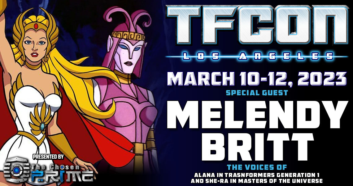 Transformers voice actor Melendy Britt to attend TFcon Los Angeles 2023