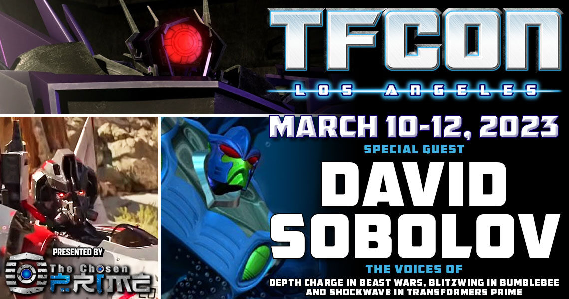 Transformers voice actor David Sobolov to attend TFcon Los Angeles 2023