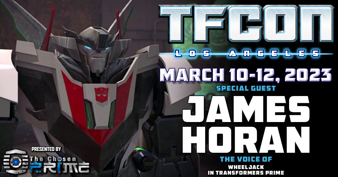 Transformers voice actor James Horan to attend TFcon Los Angeles 2023