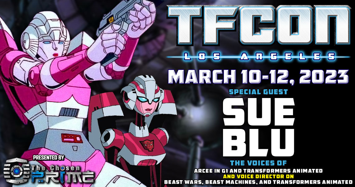 Transformers voice actor Sue Blu to attend TFcon Los Angeles 2023