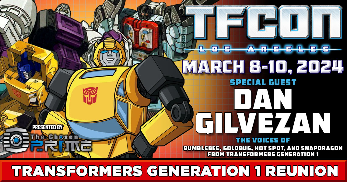 Transformers voice actor Dan Gilvezan to attend TFcon Los Angeles 2024