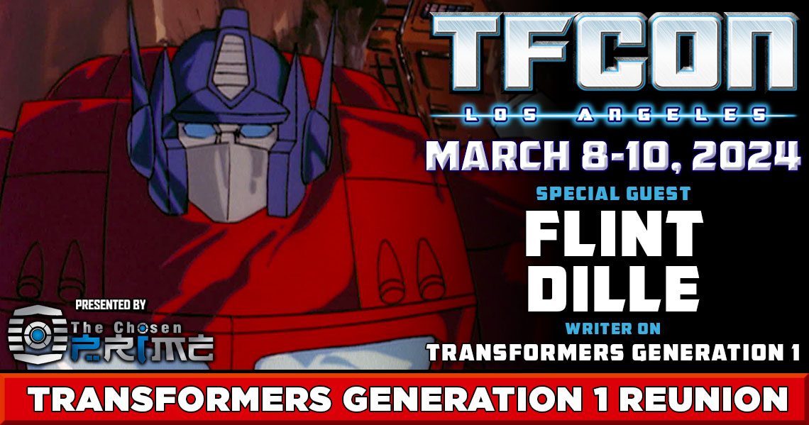 Transformers writer Flint Dille to attend TFcon Los Angeles 2024