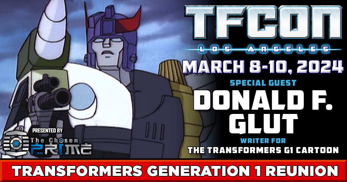 Transformers writer Donald F. Glut to attend TFcon Los Angeles 2024