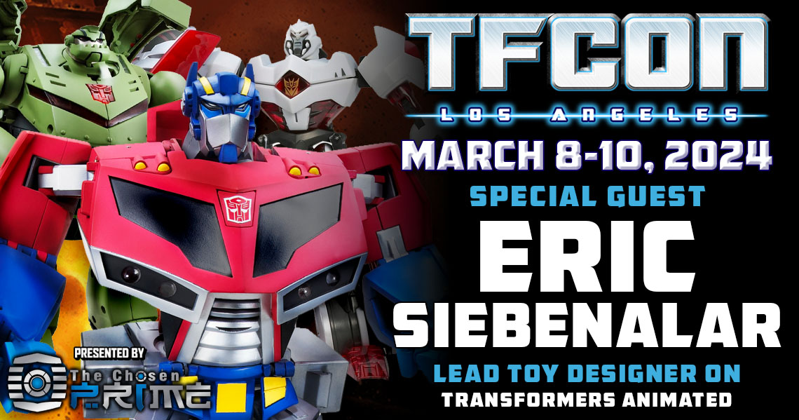 Transformers designer Eric Siebenaler to attend TFcon Los Angeles 2024