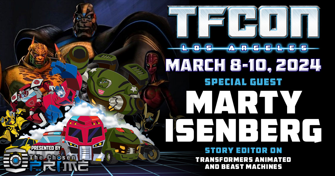 Transformers writer Marty Isenberg to attend TFcon Los Angeles 2024