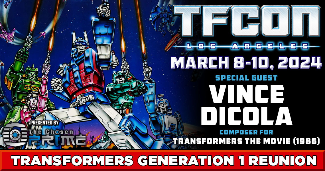 Transformers The Movie composer Vince Dicola to attend TFcon Los Angeles 2024