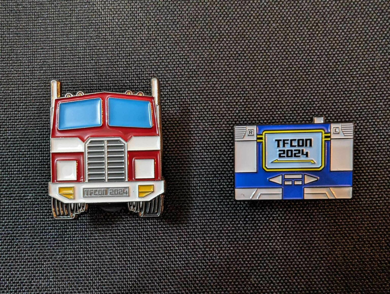 TFcon Los Angeles 2024 Collectible Pins Revealed