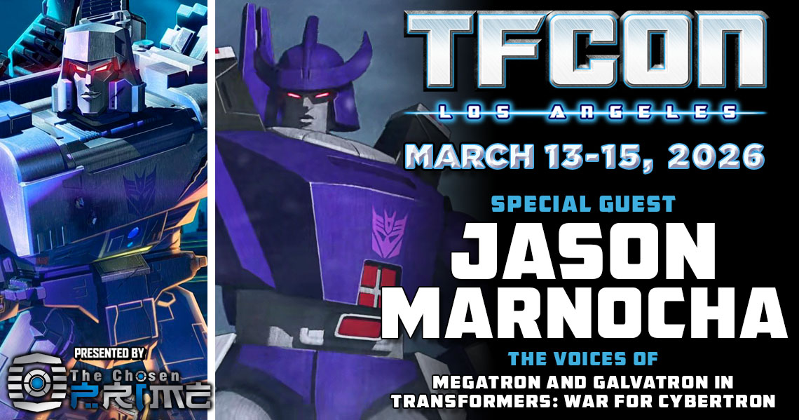 Transformers voice actor Jason Marnocha to attend TFcon Los Angeles 2026