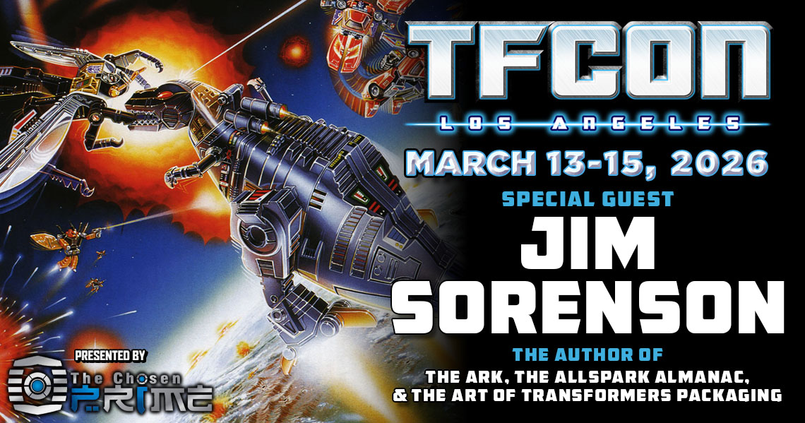Transformers writer Jim Sorenson to attend TFcon Los Angeles 2026